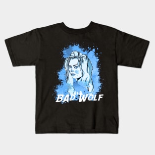 I am the Bad Wolf. I create myself. Kids T-Shirt